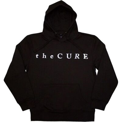 The Cure Black Hoodie - Unisex, Drawstring, Kangaroo Pocket - Hoodies The Cure Black Hoodie - Unisex, Drawstring, Kangaroo Pocket - Hoodies