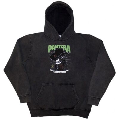 Pantera Skeleton Cowboy Huvtröja - Huvtröja Pantera Skeleton Cowboy Huvtröja - Huvtröja
