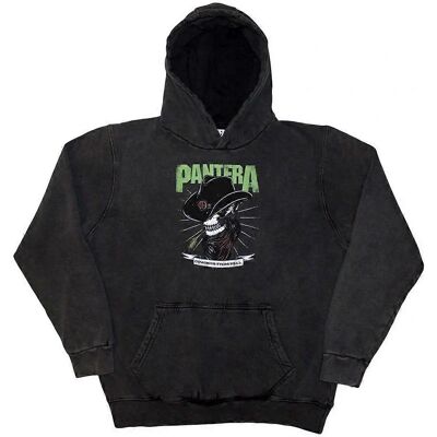 Pantera Skeleton Cowboy Huvtröja - Huvtröja Pantera Skeleton Cowboy Huvtröja - Huvtröja