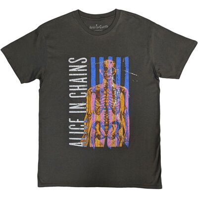 Alice In Chains Skeletal Kolsyrad - T-Shirt Alice In Chains Skeletal Kolsyrad - T-Shirt