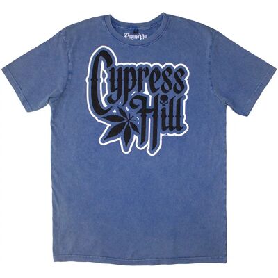 Cypress Hill Modell - Logo Blå T-Shirt - T-Shirt Cypress Hill Modell - Logo Blå T-Shirt - T-Shirt