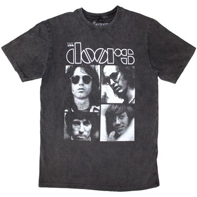 The Doors - Squares Mörkgrå M - T-Shirt - Begränsad Upplaga The Doors - Squares Mörkgrå M - T-Shirt - Begränsad Upplaga