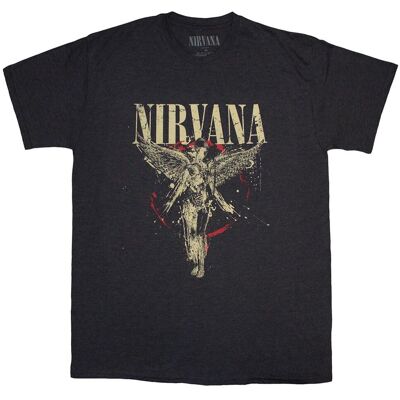 Nirvana In Utero T-Shirt - Unisex Grey Top Nirvana In Utero T-Shirt - Unisex Grey Top
