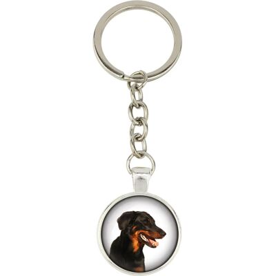 Art-Dog Srebrny Brelok - Owczarek Beauce - Personalizowane Zdjęcie Art-Dog Srebrny Brelok - Owczarek Beauce - Personalizowane Zdjęcie