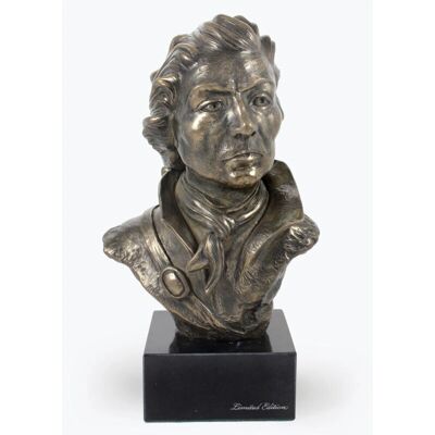 Art-Dog - Kościuszko Bust - odlewany w zimnym odlewie brąz - podstawa z kamienia Art-Dog - Kościuszko Bust - odlewany w zimnym odlewie brąz - podstawa z kamienia