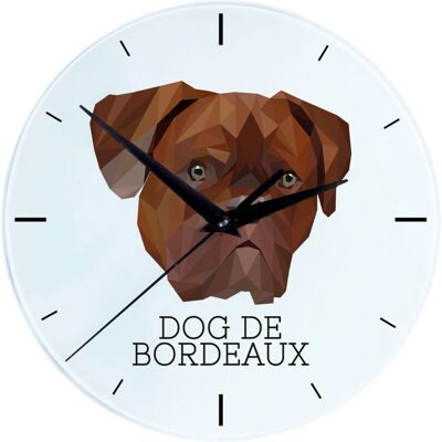 Art-Dog - Horloge canine géométrique - Wall clock - Publicité Art-Dog - Horloge canine géométrique - Wall clock - Publicité