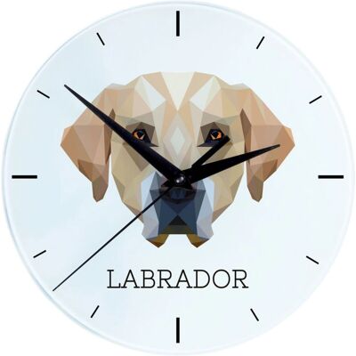 Art-Dog - Labrador Retriever - Motif géométrique de chien - Publicité Art-Dog - Labrador Retriever - Motif géométrique de chien - Publicité