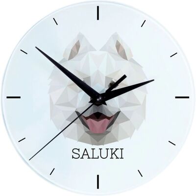 Art-Dog Samoyedo - diamètre 20 cm - Horloge - Publicité Art-Dog Samoyedo - diamètre 20 cm - Horloge - Publicité