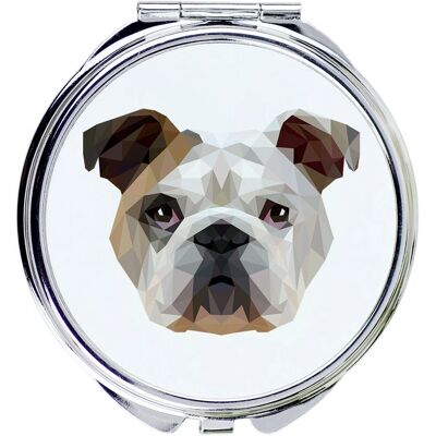 Art-Dog - Geometric Dog Mirror - 7 cm - Motif chien - Mirror - Publicité Art-Dog - Geometric Dog Mirror - 7 cm - Motif chien - Mirror - Publicité