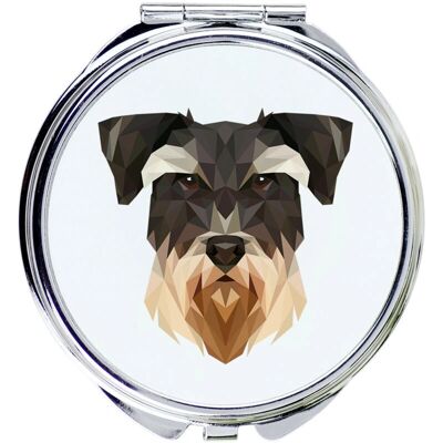 Art-Dog - Schnauzer - Compact Mirror Art-Dog - Schnauzer - Compact Mirror