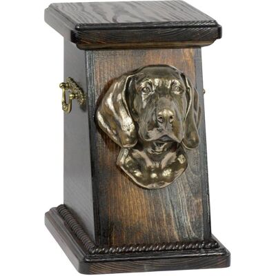 Art-Dog - Weimaraner Urn - drewno brzozowe - popiersie - urna dla zwierząt Art-Dog - Weimaraner Urn - drewno brzozowe - popiersie - urna dla zwierząt
