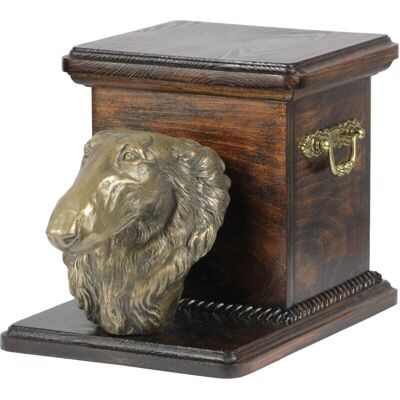 Art-Dog - Borzoi Bust Urn - Drewno brzozowe - Głowa psa - Urna Art-Dog - Borzoi Bust Urn - Drewno brzozowe - Głowa psa - Urna