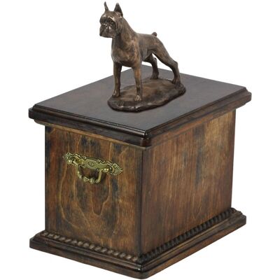 Art-Dog - Boxer I - Madera de abedul - Estatua de perro - Urna Art-Dog - Boxer I - Madera de abedul - Estatua de perro - Urna