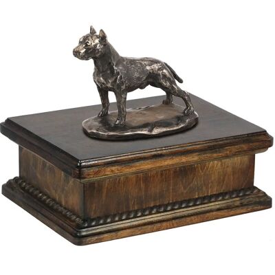 Art-Dog - Amstaff - Drewno - figura psa - urna Art-Dog - Amstaff - Drewno - figura psa - urna