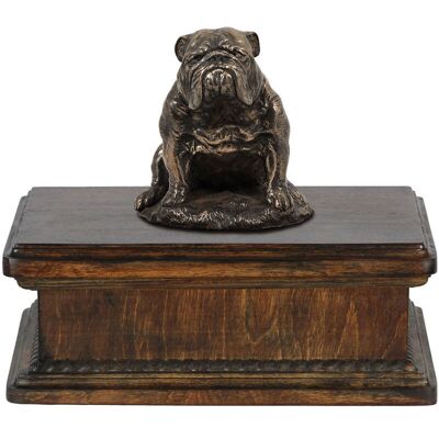 Bulldog - III - Drewno - Mosiężne uchwyty - Urna Bulldog - III - Drewno - Mosiężne uchwyty - Urna