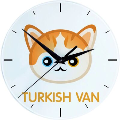 Art-Dog - Scoiattolo turco - Face de chat - Horloge - Publicité Art-Dog - Scoiattolo turco - Face de chat - Horloge - Publicité