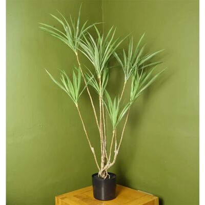 Botanik 125cm Dragon Tree Plant - Realistic Artificial Decor Botanik 125cm Dragon Tree Plant - Realistic Artificial Decor
