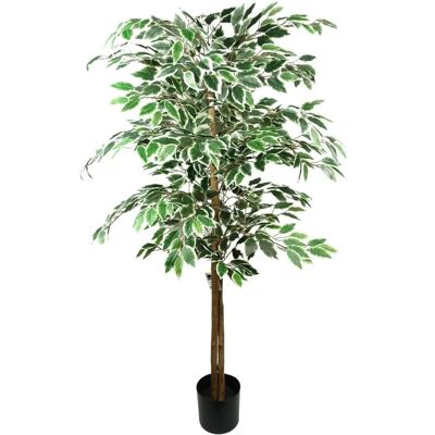 Botanik Large Artificial Ficus Tree 150cm Tall Indoor Fake - Realistic Home Decor Plant Botanik Large Artificial Ficus Tree 150cm Tall Indoor Fake - Realistic Home Decor Plant