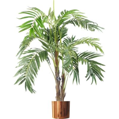 Botanik - Palm Tree 120cm - Copper Planter - Artificial Plant Botanik - Palm Tree 120cm - Copper Planter - Artificial Plant
