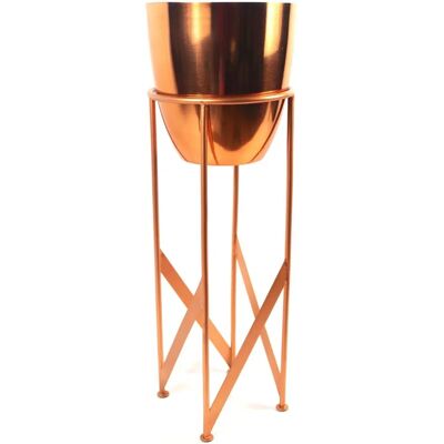 Botanik Kupfer 55cm Metallpflanzenständer - Für Innenbereich Botanik Kupfer 55cm Metallpflanzenständer - Für Innenbereich
