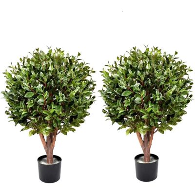 Leaf Gloxinia Topiary 90cm UV Protected Outdoor - Artificial Tree Leaf Gloxinia Topiary 90cm UV Protected Outdoor - Artificial Tree