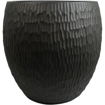 Leaf - Inoke Grey - 43cm - Fibreglass Cement - Planter Leaf - Inoke Grey - 43cm - Fibreglass Cement - Planter