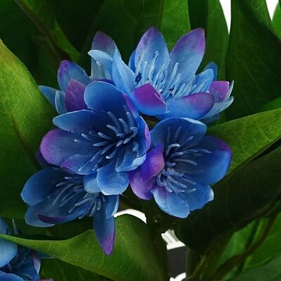 Leaf Model Freesia Artificial Plants Pink White Blue - Artificial Plant Leaf Model Freesia Artificial Plants Pink White Blue - Artificial Plant