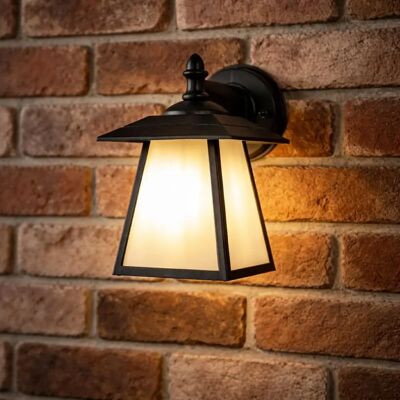 CGC Lighting - CGC Black Outdoor - Opal Diffuser - Outdoor Wall Light CGC Lighting - CGC Black Outdoor - Opal Diffuser - Outdoor Wall Light
