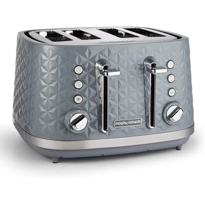 Morphy Richards Grey 4-Slice Toaster - Toaster Morphy Richards Grey 4-Slice Toaster - Toaster