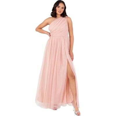 Anaya With Love Tulle Asymmetrisch Maxi Jurk - Maxi Jurk Anaya With Love Tulle Asymmetrisch Maxi Jurk - Maxi Jurk