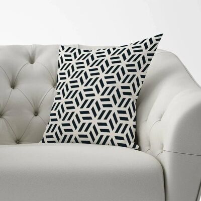 WRT Ltd - Geometric Monochrome Hex Pattern - 33x48cm WRT Ltd - Geometric Monochrome Hex Pattern - 33x48cm