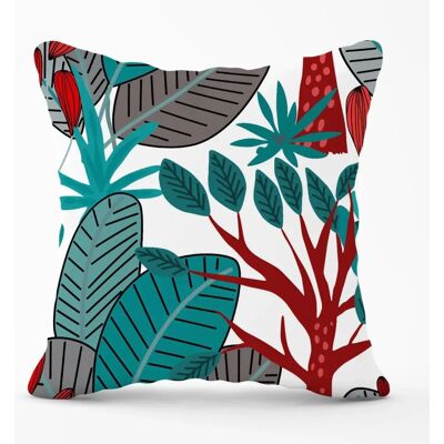 WRT Ltd - Exotic Summer Tropical Leaves Outdoor Cushion WRT Ltd - Exotic Summer Tropical Leaves Outdoor Cushion