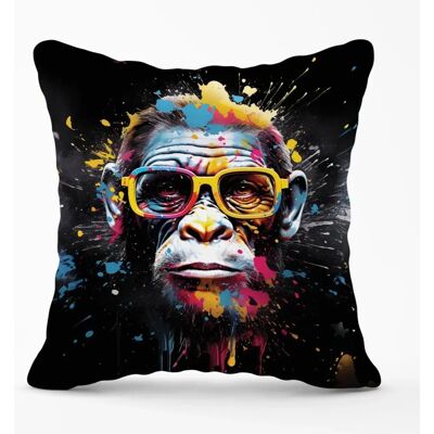 WRT Ltd - Monkey Face - 60cm x 60cm - Outdoor cushion WRT Ltd - Monkey Face - 60cm x 60cm - Outdoor cushion