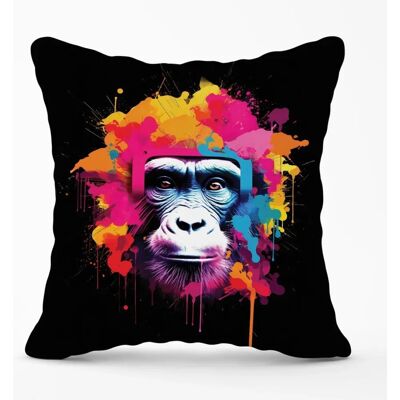 WRT Ltd - Monkey Face - 60cm x 60cm - Outdoor Cushion WRT Ltd - Monkey Face - 60cm x 60cm - Outdoor Cushion