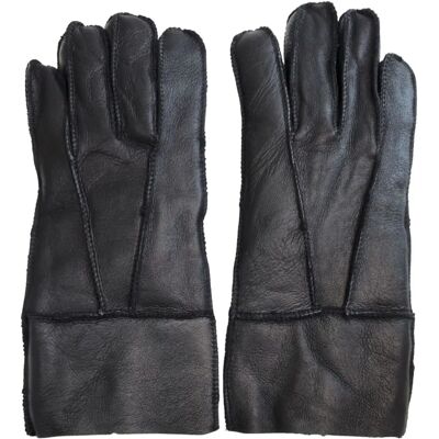 Infinity Leather Unisex Zwarte Schapenvacht Leren Handschoenen - Größe Large - Handschuhe Infinity Leather Unisex Zwarte Schapenvacht Leren Handschoenen - Größe Large - Handschuhe