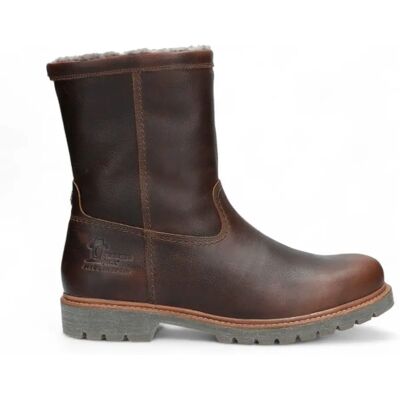 Panama Jack Men's Fedro Igloo C10 Brown Leather Biker Boots Panama Jack Men's Fedro Igloo C10 Brown Leather Biker Boots