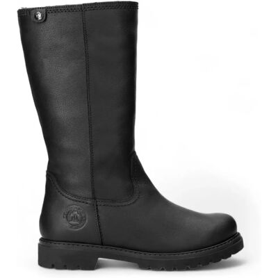 Panama Jack Women's Black Bambina B60 Leather High Boots - High Boots Panama Jack Women's Black Bambina B60 Leather High Boots - High Boots