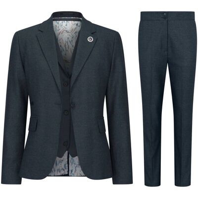 Truclothing Damen Olivgrüner Dreiteiler - Anzug Truclothing Damen Olivgrüner Dreiteiler - Anzug