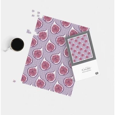 WRT Ltd Modern Fig Pattern Jigsaw Puzzle - 500 Piece WRT Ltd Modern Fig Pattern Jigsaw Puzzle - 500 Piece