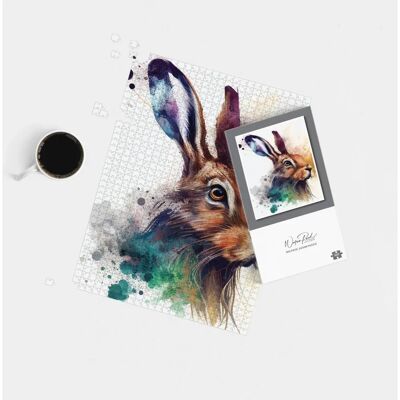WRT Ltd - Hare Close Up Splashart - Jigsaw Puzzle WRT Ltd - Hare Close Up Splashart - Jigsaw Puzzle
