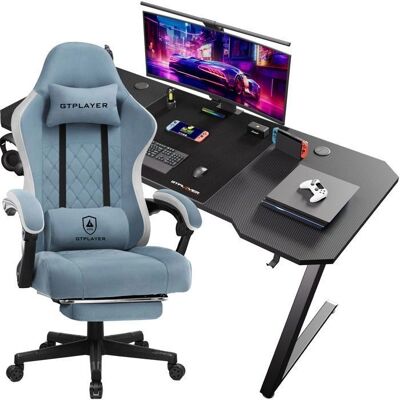 Silla Gamer Gtplayer Compatible con Mesas de Juego en Forma de Z Silla Gamer Gtplayer Compatible con Mesas de Juego en Forma de Z