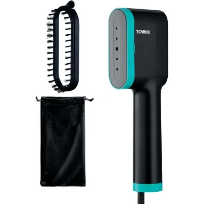 Tower T22038TL Teal Handheld Garment Steamer - Garment Steamer Tower T22038TL Teal Handheld Garment Steamer - Garment Steamer