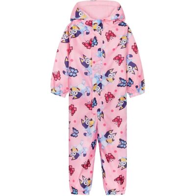 Bluey Bluey Puddlesuit Combinaison à Capuche Rose - Vêtements Imperméables pour Enfants - Publicité Bluey Bluey Puddlesuit Combinaison à Capuche Rose - Vêtements Imperméables pour Enfants - Publicité
