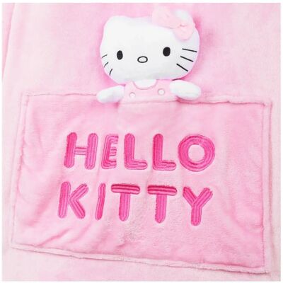 Hello Kitty Kids Girls Hoodie Blanket - Warm Top - Hoodie Blanket Hello Kitty Kids Girls Hoodie Blanket - Warm Top - Hoodie Blanket