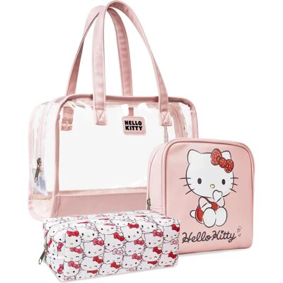 Hello Kitty - Toiletry Bags Set - 3-Pack Hello Kitty - Toiletry Bags Set - 3-Pack
