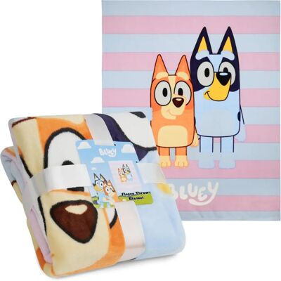 Bluey Kids Fleece Blanket - Multicolor - Blanket Bluey Kids Fleece Blanket - Multicolor - Blanket