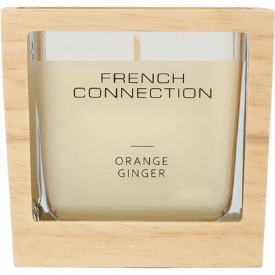 French Connection - NaturalWood - Orange Ginger - Candle French Connection - NaturalWood - Orange Ginger - Candle
