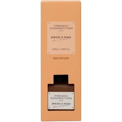 French Connection - Apricot & Peach - 100ml - Reed Diffuser French Connection - Apricot & Peach - 100ml - Reed Diffuser