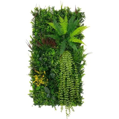 MonsterShop Alina 50cm x 100cm Carrelage mural végétal artificiel - Intérieur/Extérieur - Publicité MonsterShop Alina 50cm x 100cm Carrelage mural végétal artificiel - Intérieur/Extérieur - Publicité