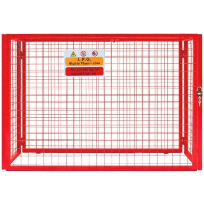 MonsterShop 100x140x50 Czerwona siatka na butle gazowe - Magazyn gazu MonsterShop 100x140x50 Czerwona siatka na butle gazowe - Magazyn gazu
